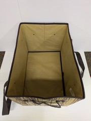 REUSABLE COLLAPSABLE BOX GROCERY BAG choose to reuse TM by EARTH WISE