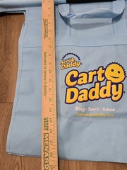 Scrub Daddy Cart Daddy Trolley Bag Blue Bag Length 18″ Width 16″