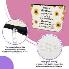 Sazuwu Sunflower Inspirational Gifts for BE LIKE A SUNFLOWER BRIGHT SUNNY