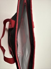 Trader Joe’s Extra Large 7 Gallon Red Black Insulated Cooler Tote Reusable NWOT