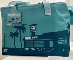 Trader Joe’s Emerald Teal Insulated Cooler Large 8 Gallon Tote Bag NWT Brand New