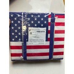 BALEINE 3PK Reusable Grocery Bag – American Flag Blue/White/Red