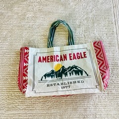 American Eagle Shopping Bag Mountains 20″ Recycled Plastic Bottles Reuseable