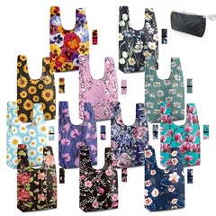 Large X-Large, Flowers-yellow, Purple, Pink, Green, Black, Red