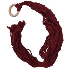 Net Bag Hanging Basket Home Kitchen Hand Woven Cotton Rope Vegetable And