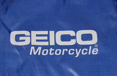 GEICO INSURANCE MOTORCYCLE DRAWSTRING ECO BAG REUSABLE 17 1/2″ X 14 1/2″ NEW