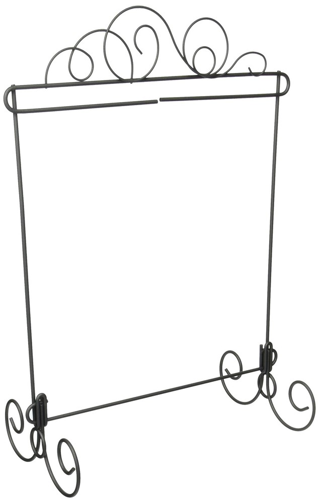 ACK89727 Grey Silver Meandering Single Table Stand 11.5×11.5 Inch Tool