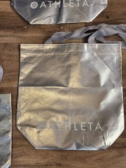 Lululemon, Athleta, Etc Reusable Shopping Tote Bags Lot Of 6 Different Sizes