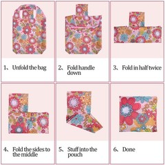 10 Pack Reusable Grocery Shopping Bags Foldable Shopping Bags Grocery Tote With