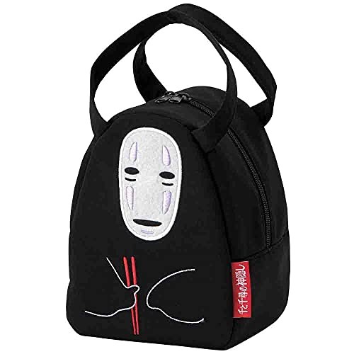 Skater Die-Cut Sweatshirt Bag with No-Face and Lantern Design from Spirited Away