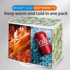 Reusable Insulated Grocery Shopping Tote – 30L, Perfect for Food Delivery