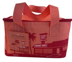 Trader Joe’s Mini Insulated Bag Peach/Orange August 2025 Release
