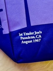 2 Trader Joe’s Tote Bag 8 Gal Lavender Purple Reusable Insulated Beach/Shopping