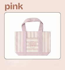 Trader Joe’s New!!! Authentic STRIPED Pastel Mini Tote Bag Set (4 Colors, NWT)