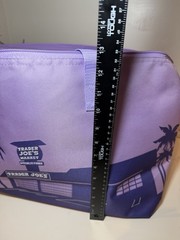 💜Trader Joe’s Purple Rain Tote Cooler Bag Periwinkle Lavender