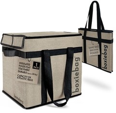 Boxiebag Reusable Grocery Bag (Single) – Durable Reusable Shopping Bag Box.