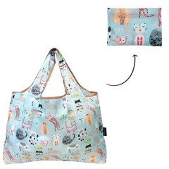 3 PCS Wrapables EcoFriendly Large Nylon Reusable Shopping Bags Grocery Tote