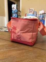 Trader Joe’s Authentic NEW WITH TAGS Mini Insulated Blue And Peach Coolers Bags