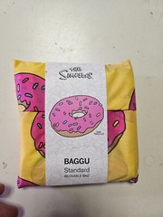 Baggu x The Simpsons Donuts Standard Reusable Baggu NWT US Seller