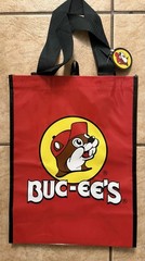 Buc-ees Reusable Tote with Buc-ee Logo