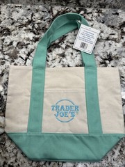 Trader Joe’s Mini Tote Bag – GREEN