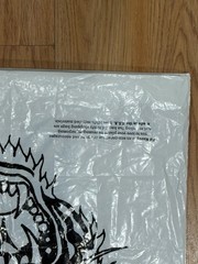 Y2K Vtg Ed Hardy Tiger / Koi Fish Reusable Bag Reversible Plastic Shopping