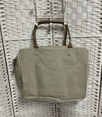 Keepcool Extra Large Insulated Shopping Cooler Bag 20″ x 16”x 6.5” Beige NWT