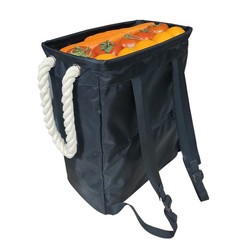Free Your Hands Reusable Grocery Backpack Bag Comes with Shoulder Straps and