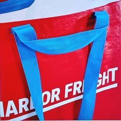 2 Harbor Freight Reusable Shopping Packing Bag XXL 21½ x 14 x 13¾ 19 Gal 55 Lbs