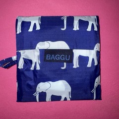 BAGGU BLUE ELEPHANT Standard Size Reusable Bag – NWOT