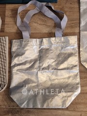 Lululemon, Athleta, Etc Reusable Shopping Tote Bags Lot Of 6 Different Sizes