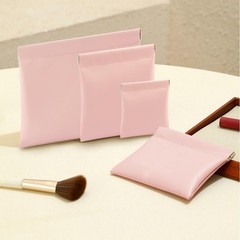 ZooviHyvi 4 PCS Small Makeup Bag for Purse, Mini Portable Pocket small, pink