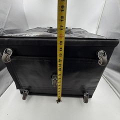 HULKEN Bag Large Black Shopping Rolling Wheels Trolley Huge Tote EXCELLENT!