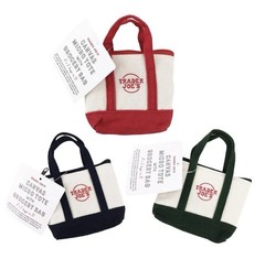 3 Pack Trader Joe’s Canvas Micro Tote Reusable Grocery bag 2025 preorder(15days)