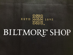 Biltmore Shop Lightweight Tote Bag Asheville North Carolina Souvenir Bag EUC