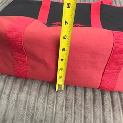 Trader Joe’s Large Reusable Insulated Grocery Cooler Tote Bag Black Red Freezer