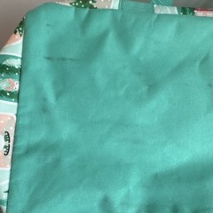 Thirty-One medium Reusable Polyester tote open top Christmas Snow Globe Print