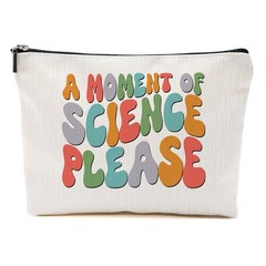 Science Teacher Gifts Funny Makeup Bag 9.63 * 7.43 Inches, Multicolor101