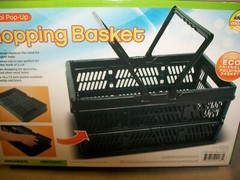 Shopping Basket , Folds Flat, Great for Picking Fruit and Veg Reusesble
