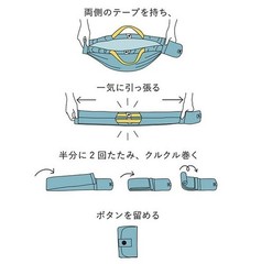 ITOYA Shupatto Compact Bag Foldable Eco bag 15L Itoya Design Blue Size:M