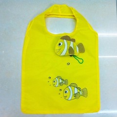 20pcs Fish Shopping Foldable Bag Colorful Reusable Bags Shoulder Tote (Random…
