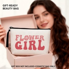 Flower Girl Proposal Gift Makeup Bag Wedding Gifts Multicolor529