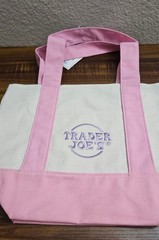 Trader Joe’s Mini Pastel Canvas Tote Bags 2025 Limited Edition – Set of 2 bags