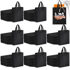 80 PCS NON WOVEN TOTE BAGS BULK LARGE REUSABLE GIFT BAG REUSABLE GROCERY BAGS