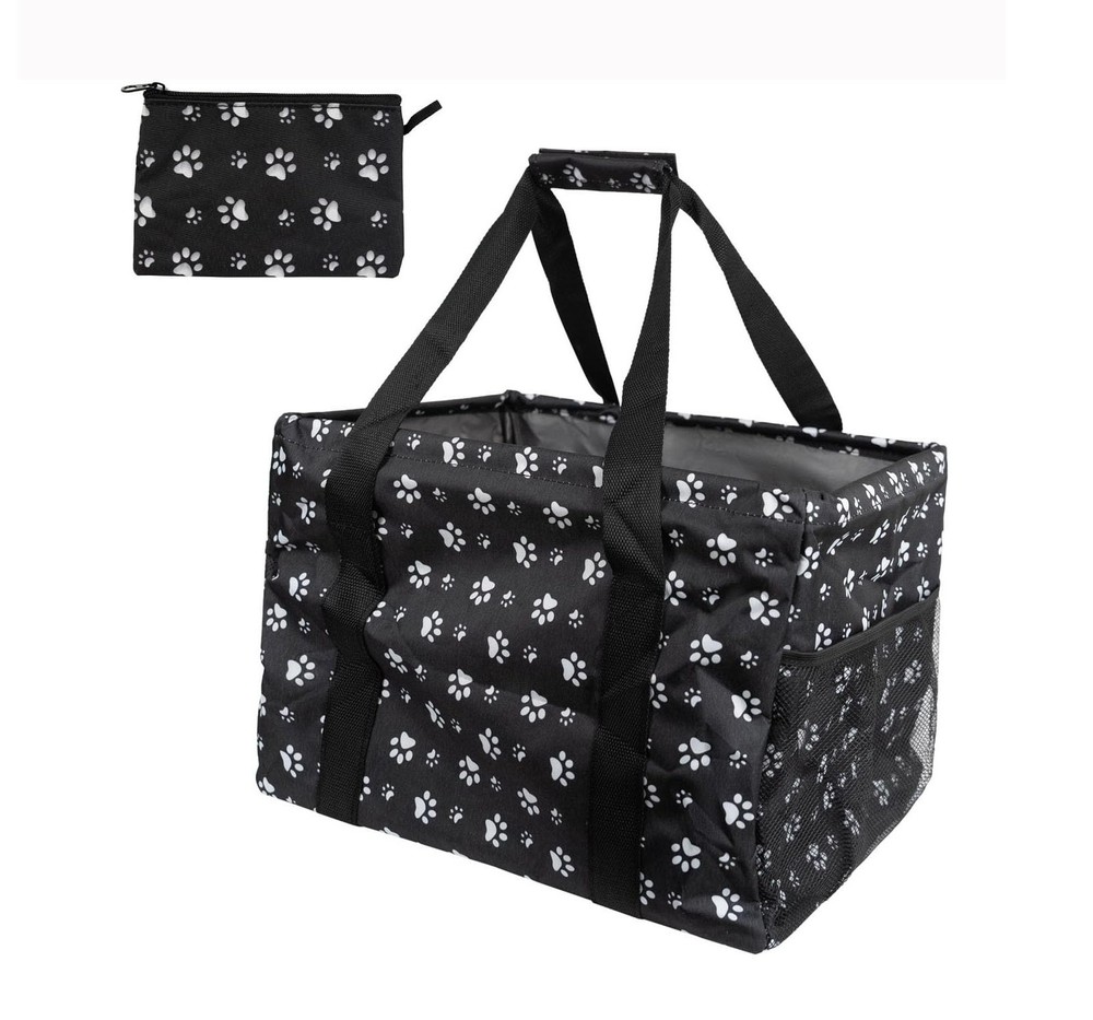 Extra Large Utility Tote Bag – Oversized Collapsible Tote with Wire Frame, Du…