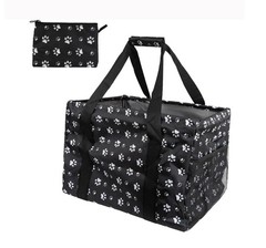 Extra Large Utility Tote Bag – Oversized Collapsible Tote with Wire Frame, Du…