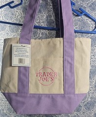 Trader Joe’s Mini Canvas Tote Bag Bundle Brand New