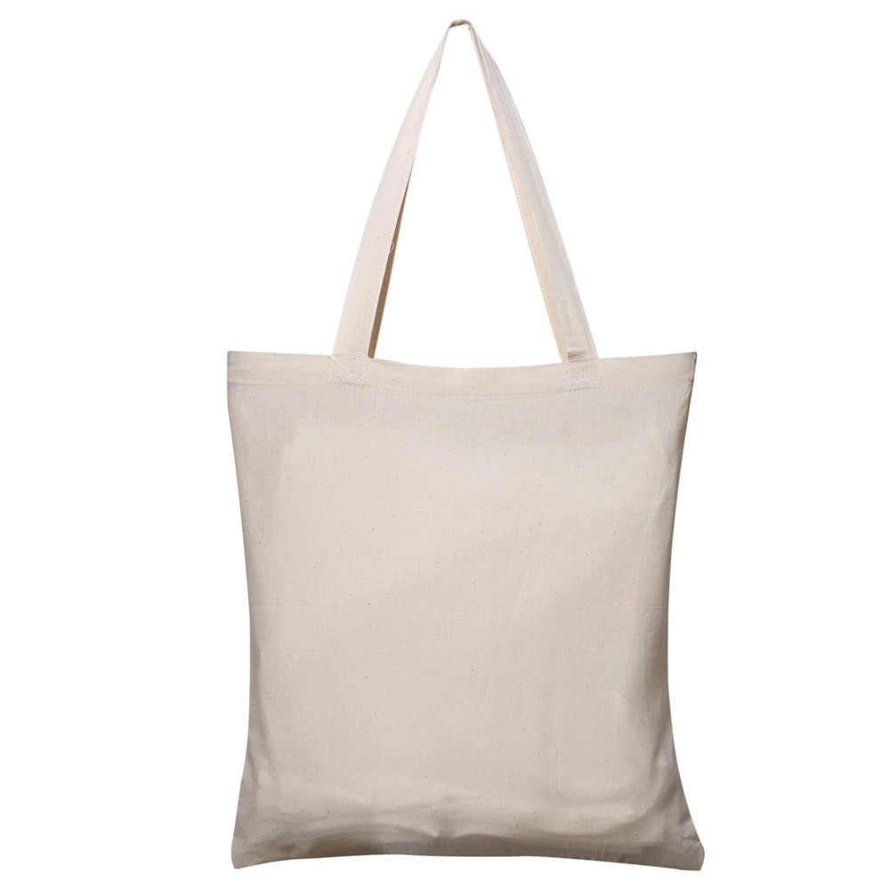 Cotton Tote Bag, Foldable Shopping, Sturdy Handles, Lightweight, Reusable