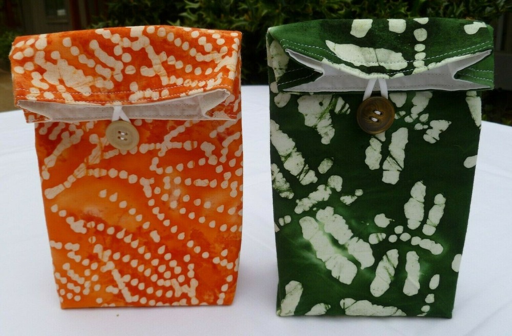 Handcrafted Reusable Fabric Gift Bags