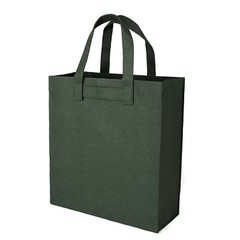 Kraft Paper Bag Washable Shopping Gift Handle Grocery Bag for Party Christmas